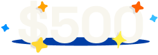 $500
